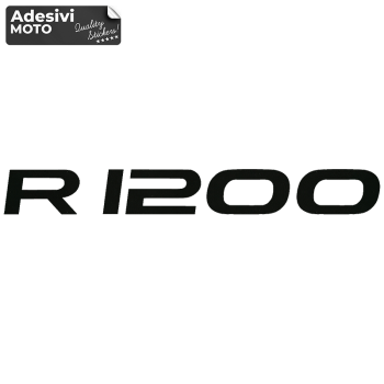 Adesivo "R 1200" Bmw Serbatoio-Codone-Casco