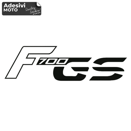 Adesivo "F 700 GS" Bmw Serbatoio-Codone-Casco