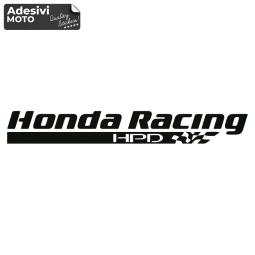 Autocollant "Honda Racing HPD" Capot-Côtés-Réglage-Voiture