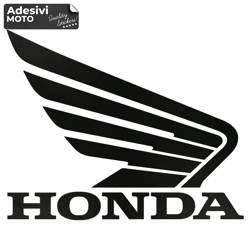 "Honda" + Logo Type 2 Sticker Fuel Tank-Tip-Tail-Helmet