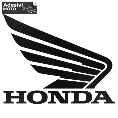 Adesivo 'Honda' + Logo Tipo 2 Serbatoio-Vasca-Codone-Casco