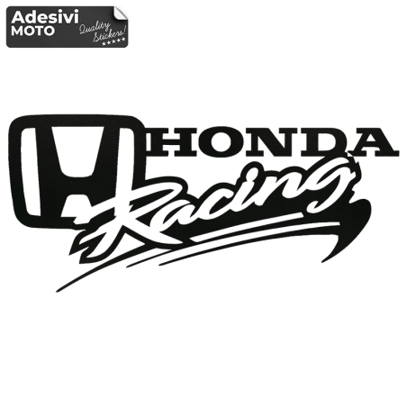 Adesivo 'Honda Racing' Cofano-Sportelli-Paraurti-Tuning-Auto