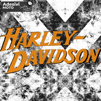 "Harley Davidson" Sticker Type 4 Fender-Fuel Tank-Helmet-Tail-Suitcases