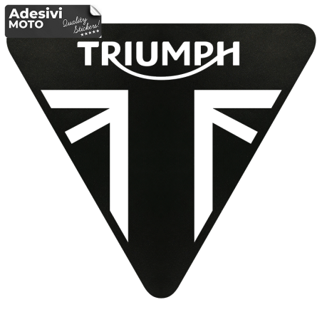 Adesivo Logo Triumph Frontale-Serbatoio-Parafango-Casco