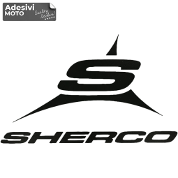 Autocollant Logo Sherco Avant-Réservoir-Aile-Casque