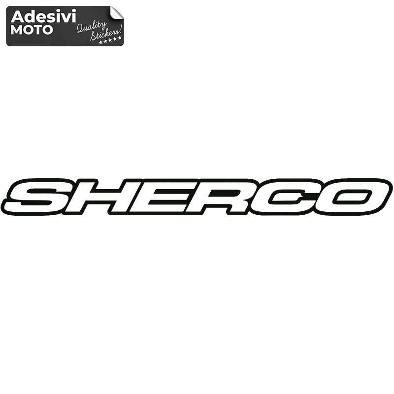 Sherco Logo Type 2 Sticker Front-Tank-Fender-Helmet
