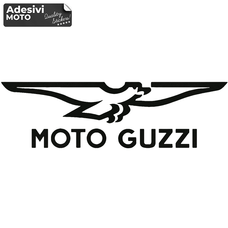 Moto Guzzi Logo Sticker Front-Tank-Fender-Helmet
