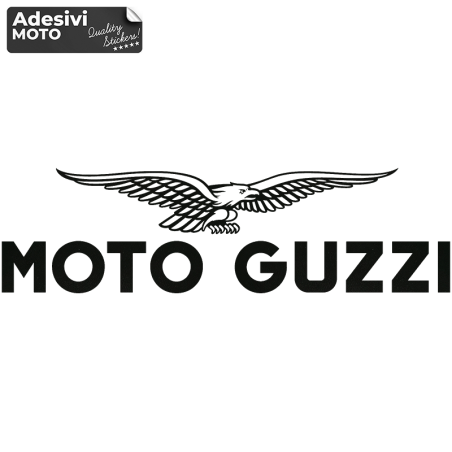 Autocollant Logo Moto Guzzi Type 2 Avant-Réservoir-Aile-Casque