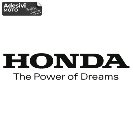 Honda "The Power of Dreams" Sticker Fuel Tank-Tip-Tail-Helmet
