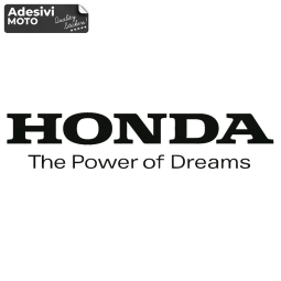 Autocollant Honda "The Power of Dreams" Réservoir-Carénage Inférieur-Queue-Casque