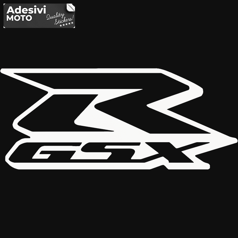 Adesivo Suzuki "GSX-R" Tipo 2 Serbatoio-Codone-Fiancate-Parafango-Casco