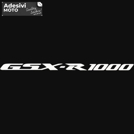 Suzuki "GSX-R 1000" Sticker Fuel Tank-Tail-Sides-Fender-Helmet