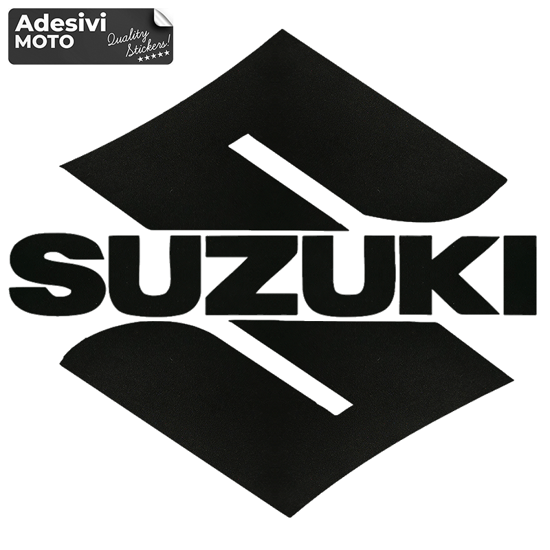 Adesivo Logo Suzuki Tipo 3 Serbatoio-Parafango-Vasca-Codone-Casco