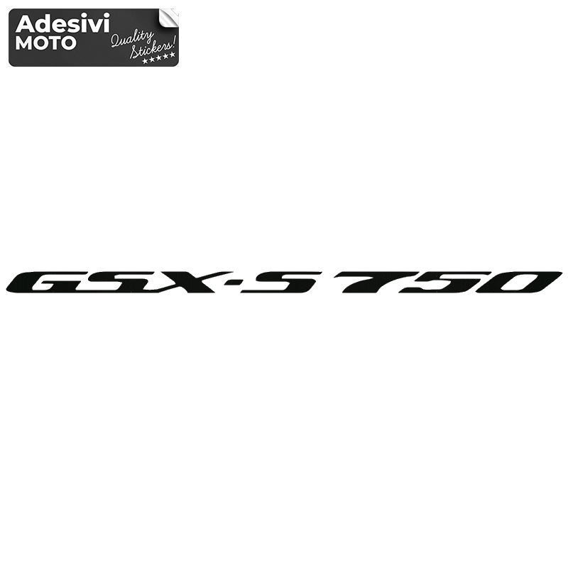 Suzuki "GSX S 750" Sticker Fuel Tank-Tail-Sides-Fender-Helmet