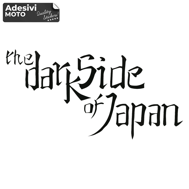 "The Dark Side of Japan" Sticker Fuel Tank-Tail-Sides-Fender-Helmet