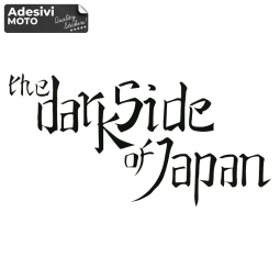 Autocollant "The Dark Side of Japan" Réservoir-Queue-Côtés-Aile-Casque