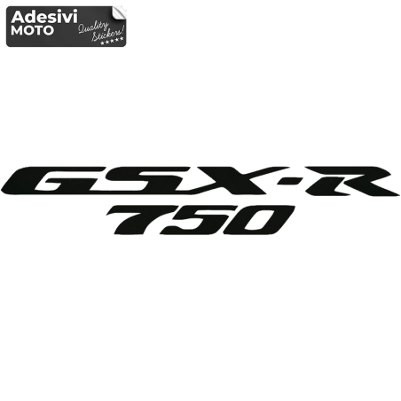 Suzuki 'GSX-R 750' Sticker Type 2 Fuel Tank-Tail-Sides-Fender-Helmet