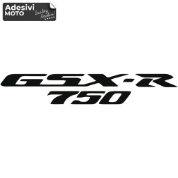Suzuki "GSX-R 750" Sticker Type 2 Fuel Tank-Tail-Sides-Fender-Helmet