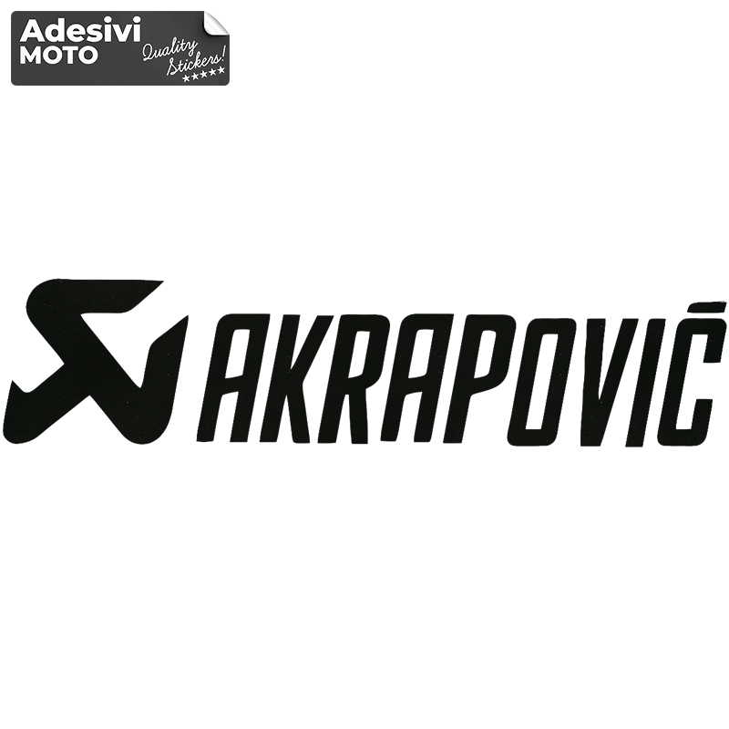 Akrapovic Type 2 Sticker Tail-Helmet-Scooter-Tuning-Car