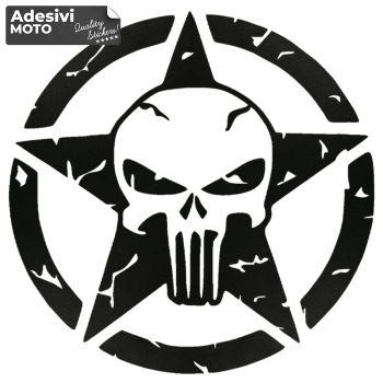 Adesivo The Punisher 12cm x 16cm - iPamp Stickers