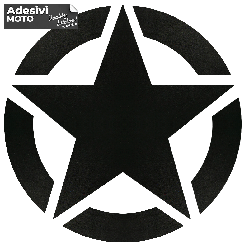 Thick Star Sticker Off Road-Hood-Doors-Sides-Car