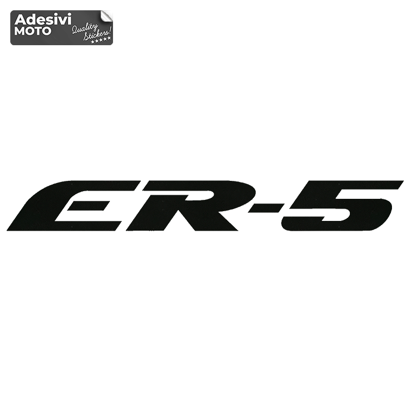 Adesivo Kawasaki "ER-5" Fiancate-Serbatoio-Codone-Casco - ER-5 Adesivo Kawasaki "ER-5" Fiancate-Serbatoio-Codone-Casco - ER-5
