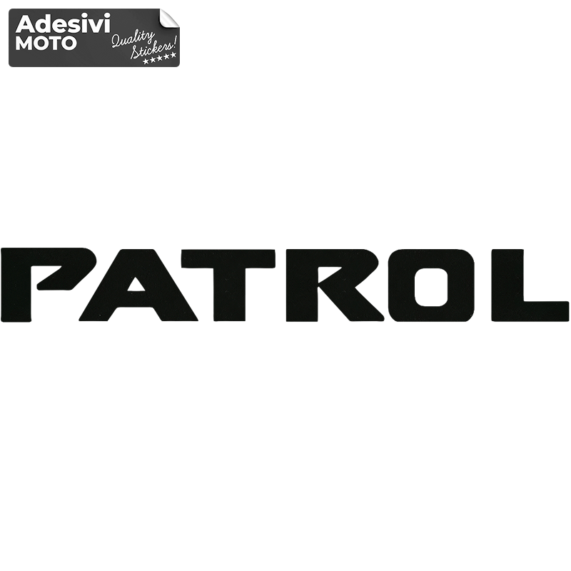 Adesivo "Patrol" Cofano-Sportelli-Fiancate-Auto-Nissan