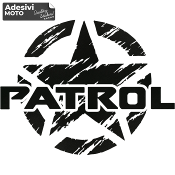 Autocollant Nissan Patrol + Logo Dakar Capot-Compteurs-Côtés-Voiture-Nissan  - Adesivi Moto
