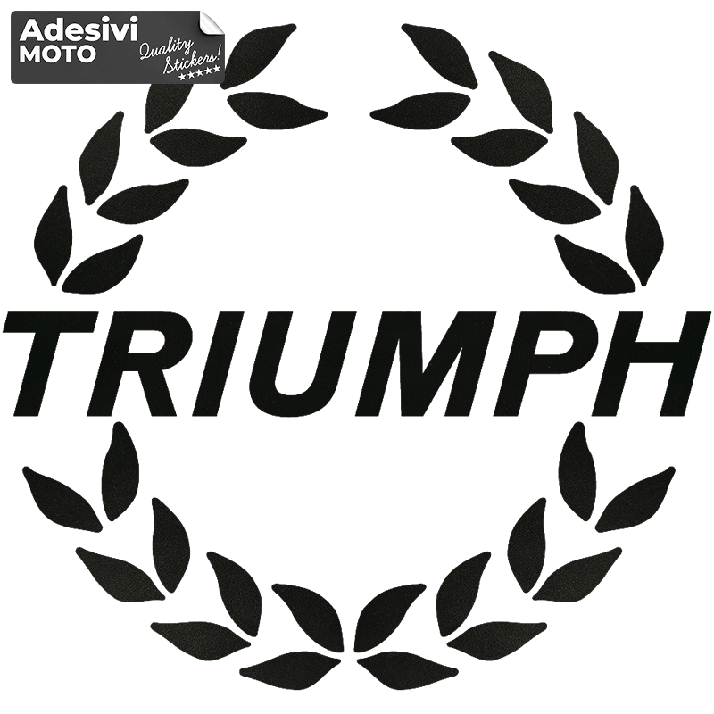 Triumph Champion Sticker Front-Tank-Fender-Helmet
