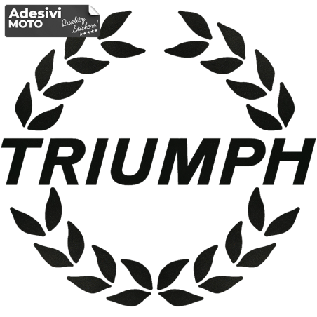 Adesivo Triumph Champion Frontale-Serbatoio-Parafango-Casco