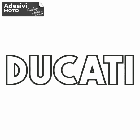 "Ducati" Type 3 Sticker Fuel Tank-Sides-Tip-Tail-Helmet