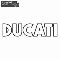 Autocollant "Ducati" Type 3 Réservoir-Côtés-Carénage Inférieur-Queue-Casque