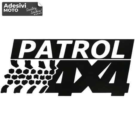 "Patrol 4x4" Sticker Hood-Doors-Sides-Car-Nissan