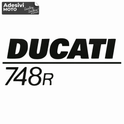 Adesivo "Ducati 748R" Serbatoio-Fiancate-Vasca-Codone-Casco