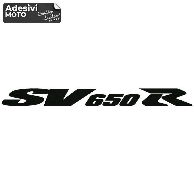 Adesivo "SV 650 R" Suzuki Serbatoio-Codone-Fiancate-Parafango-Casco