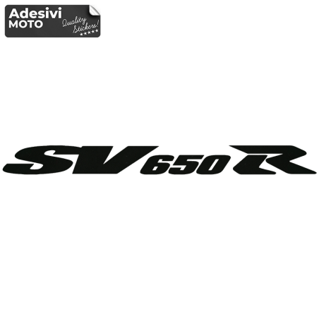 Adesivo 'SV 650 R' Suzuki Serbatoio-Codone-Fiancate-Parafango-Casco