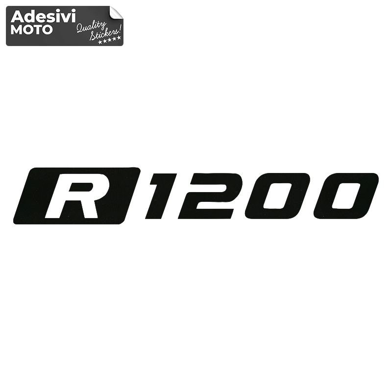 "R1200" Sticker Fuel Tank-Sides-Tip-Tail-Helmet