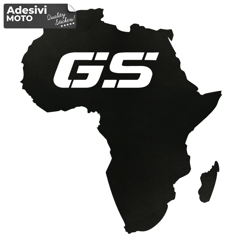 Africa Nation + "GS" Sticker Fuel Tank-Fender-Helmet