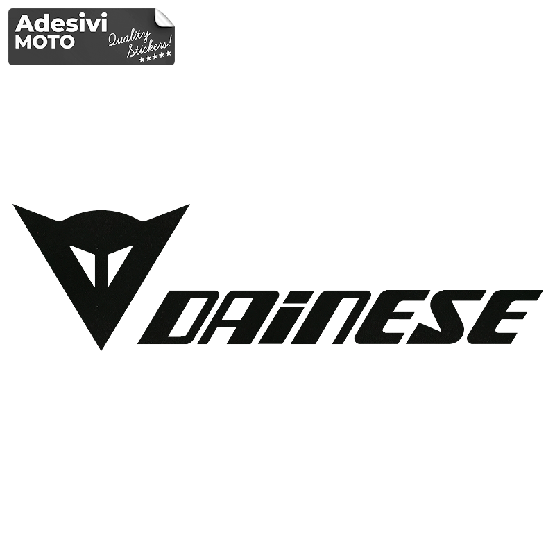 Adesivo Logo + "Dainese" Serbatoio-Fiancate-Vasca-Codone-Casco