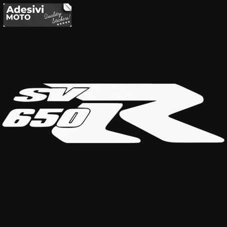 Adesivo Suzuki "SV 650 R" Tipo 2 Serbatoio-Codone-Fiancate-Parafango-Casco Adesivo Suzuki "SV 650 R" Tipo 2 Serbatoio-Codone-Fiancate-Parafango-Casco