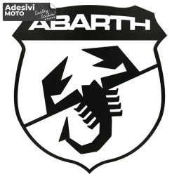 Adesivo Logo "Abarth" Cofano-Sportelli-Fiancate-Auto-Fiat