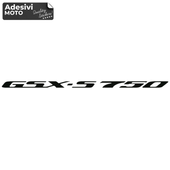 Adesivo Suzuki "GSX S 750" Serbatoio-Codone-Fiancate-Parafango-Casco