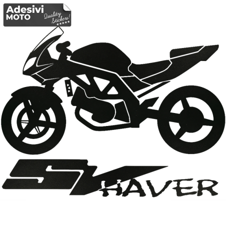 "SV Haver" Sticker Fuel Tank-Tail-Sides-Fender-Helmet