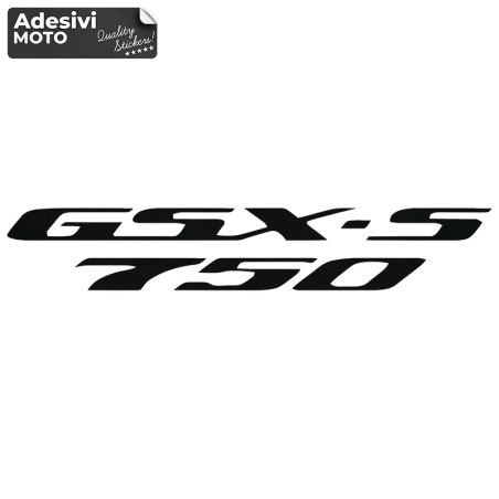 Adesivo Suzuki 'GSX S 750' Tipo 2 Serbatoio-Codone-Fiancate-Parafango-Casco