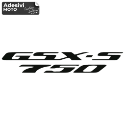 Autocollant Suzuki "GSX S 750" Type 2 Réservoir-Queue-Côtés-Aile-Casque