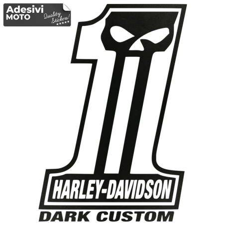 2 Stickers autocollant HARLEY-DAVIDSON iron - Équipement moto