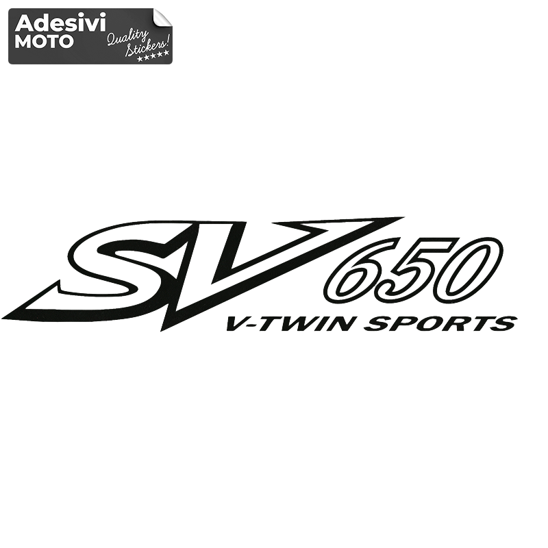 Adesivo Suzuki "SV 650 V-Twin Sports" Serbatoio-Codone-Fiancate-Parafango-Casco
