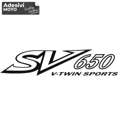 Autocollant Suzuki "SV 650 V-Twin Sports" Réservoir-Queue-Côtés-Aile-Casque