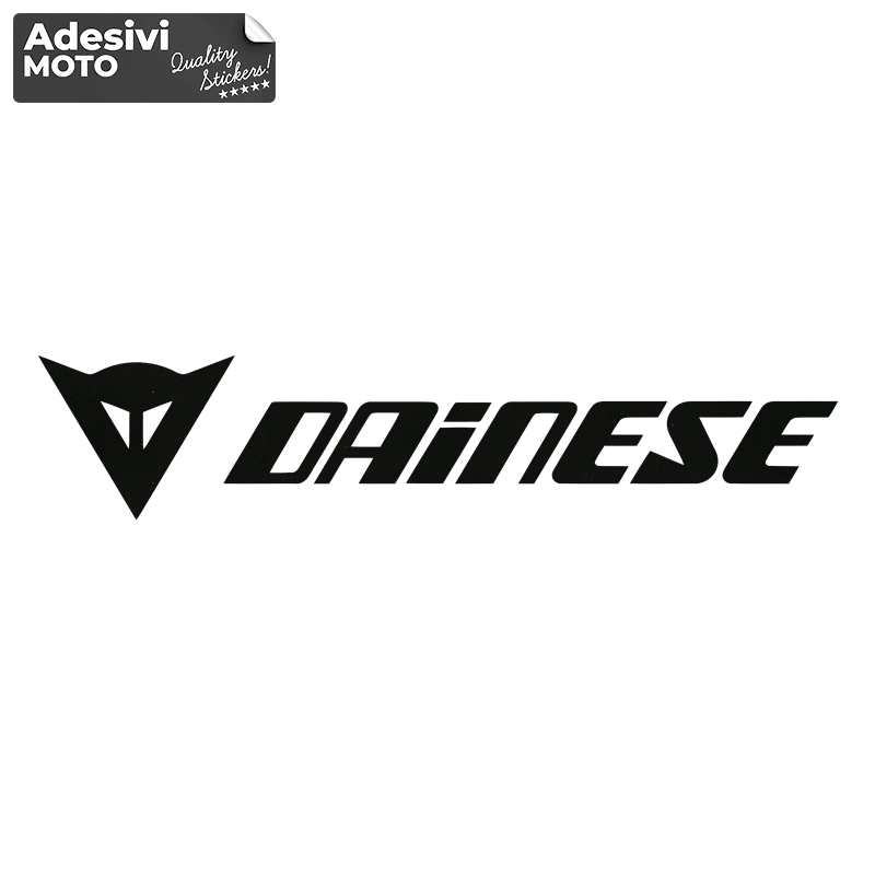 Logo + "Dainese" Type 2 Sticker Fuel Tank-Sides-Tip-Tail-Helmet