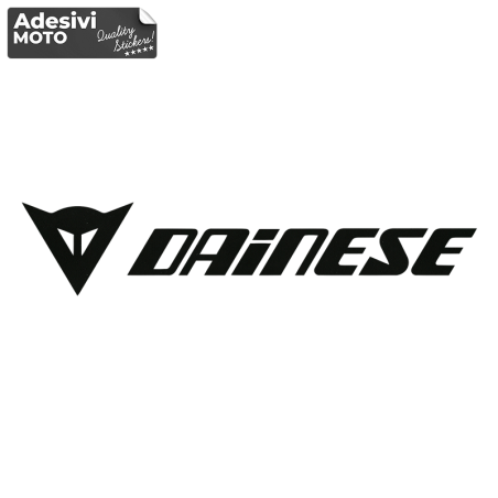 Adesivo Logo + "Dainese" Tipo 2 Serbatoio-Fiancate-Vasca-Codone-Casco
